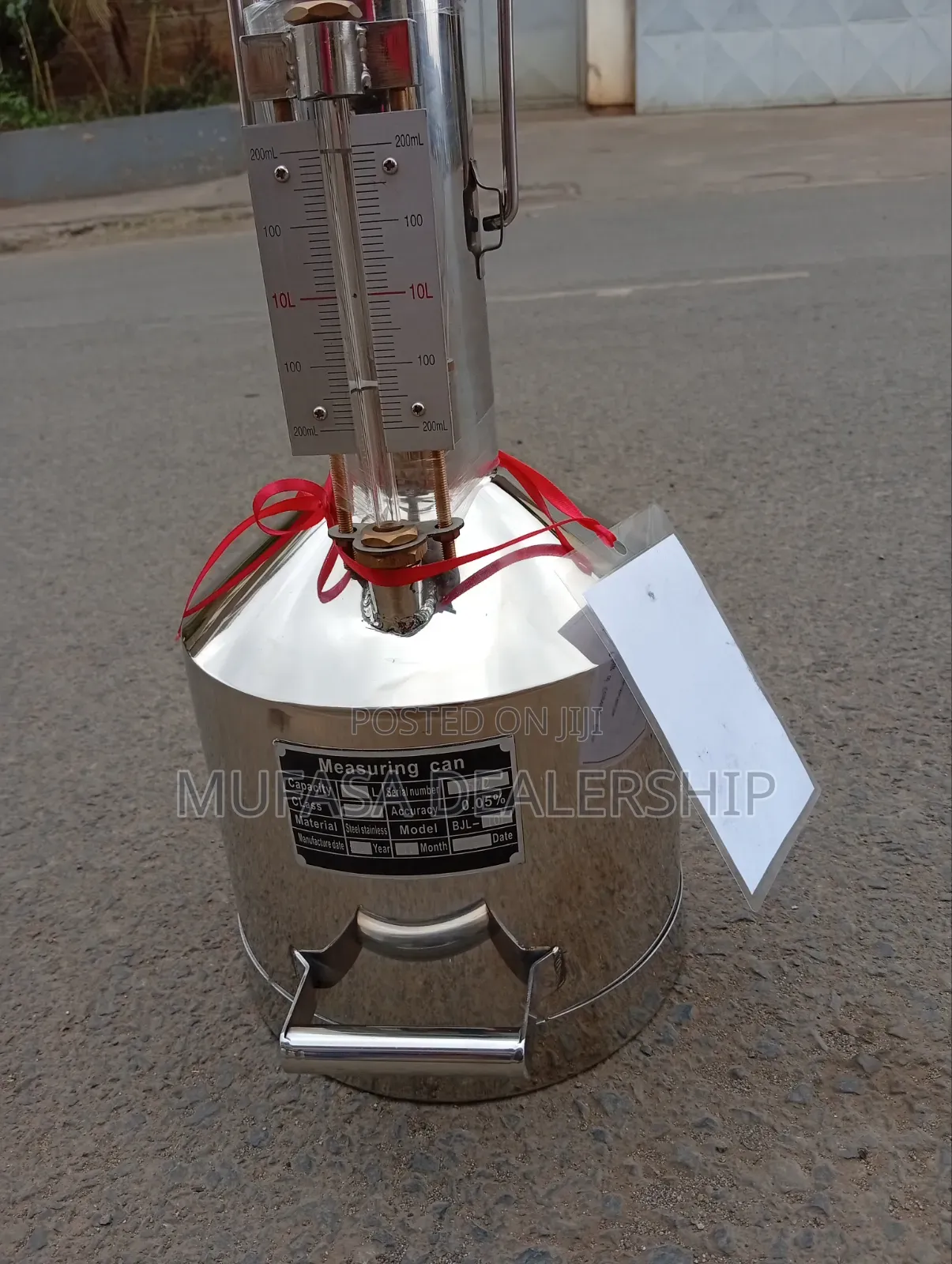 Calibrated Measuring Can 10litres