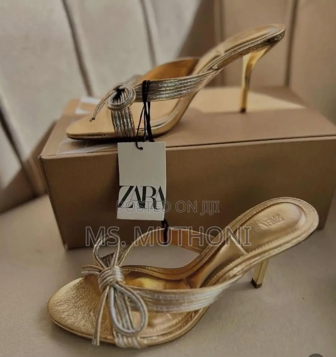 Zara Open Stiletto Heels Size 37-42