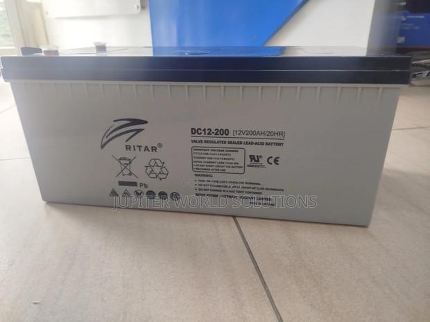 200ah 12v Ritar Gel Batteries