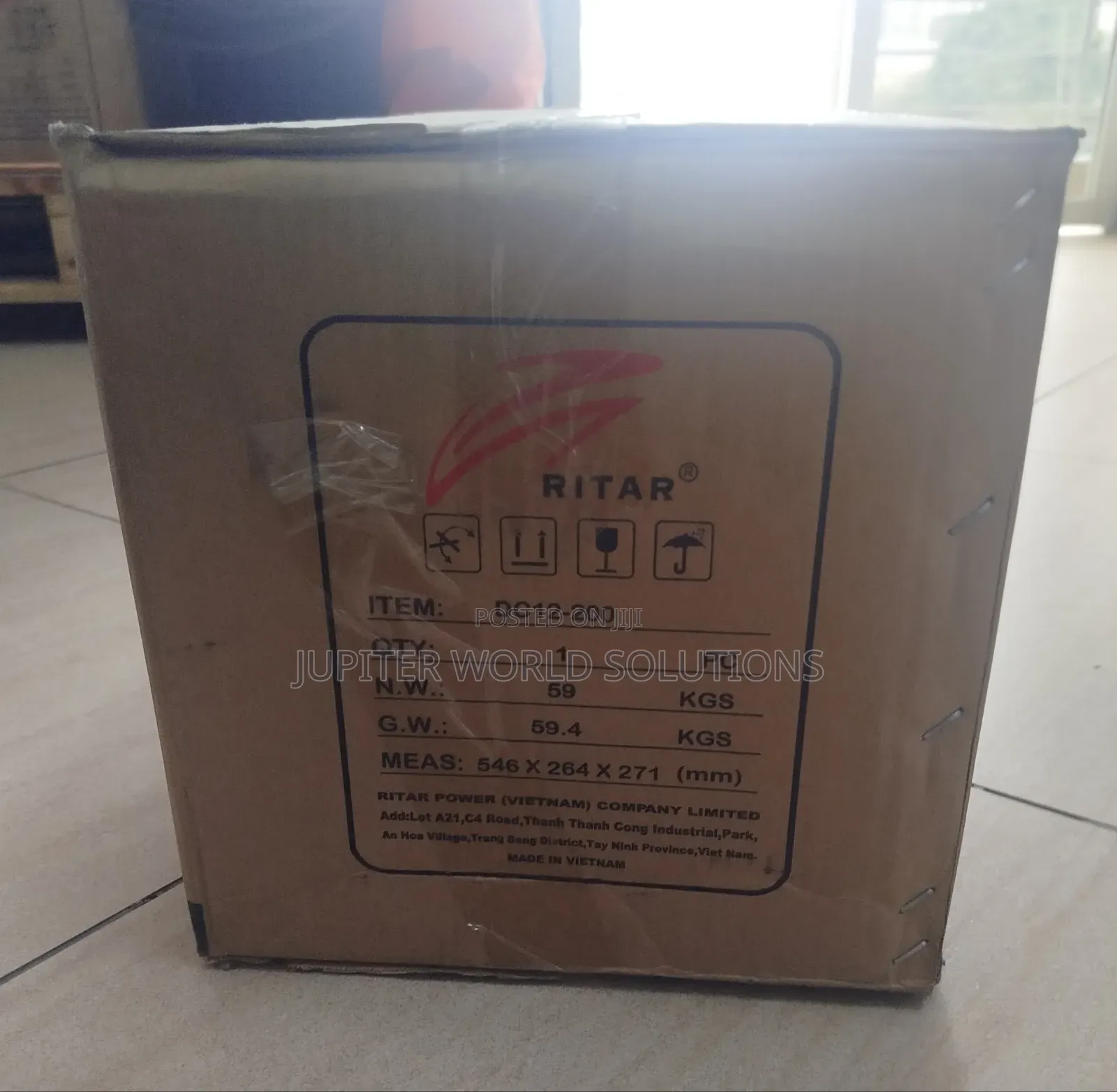 200ah 12v Ritar Gel Batteries