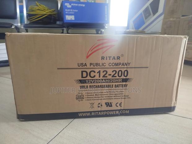 200ah 12v Ritar Gel Batteries - thumbnail 9