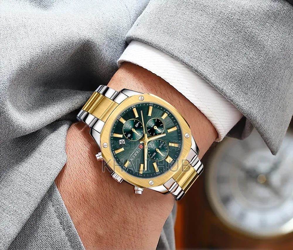 Curren Chronograph Luxury Gents Watch 8490