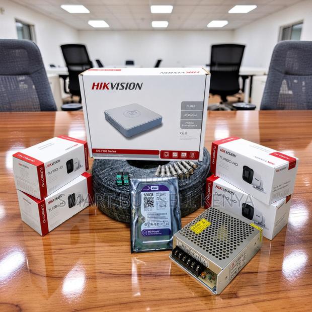 Effective Surveillance 4 Hikvision 1080p CCTV Cameras Full System Kit