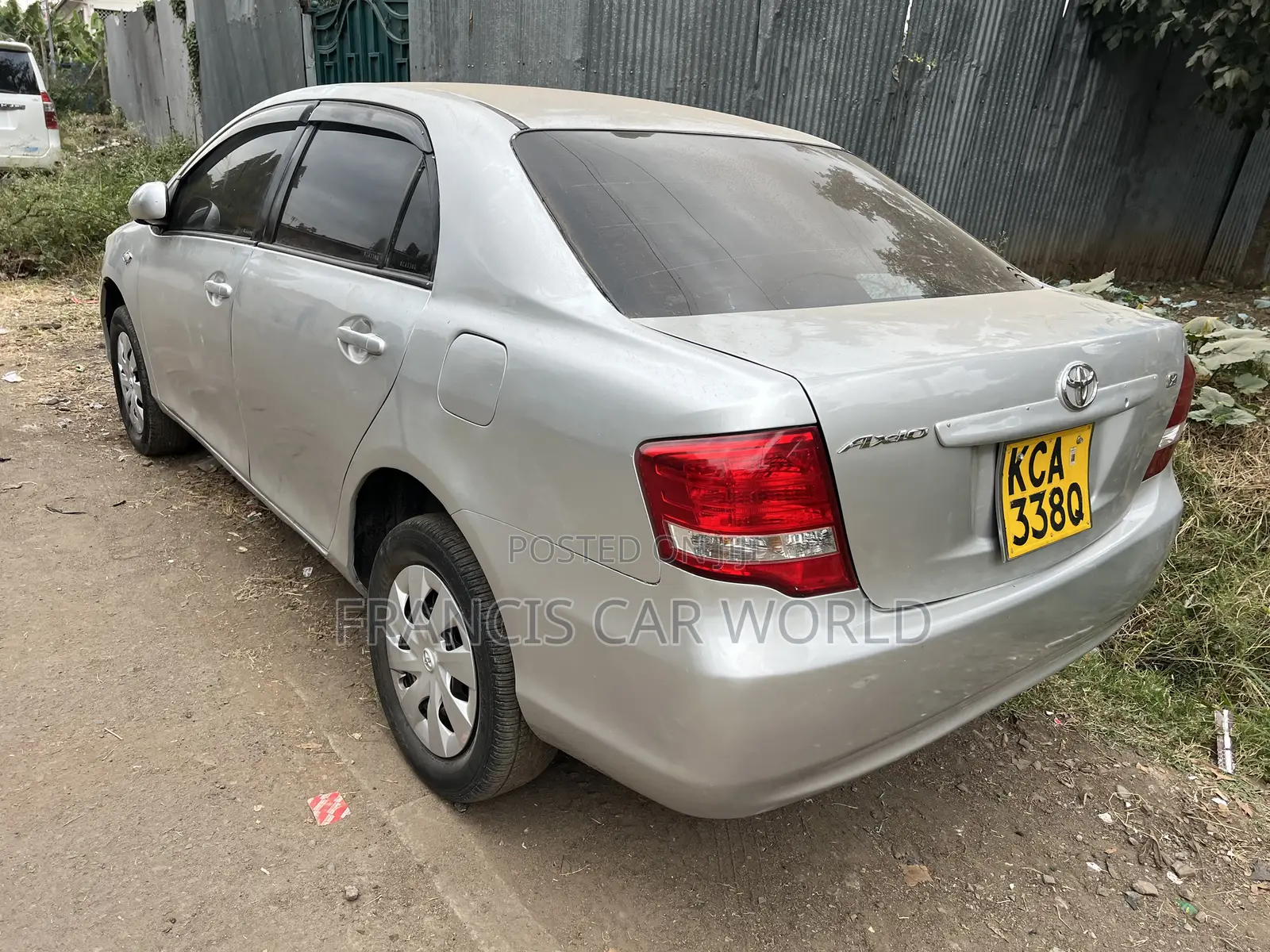 Toyota Axio 2013 Silver