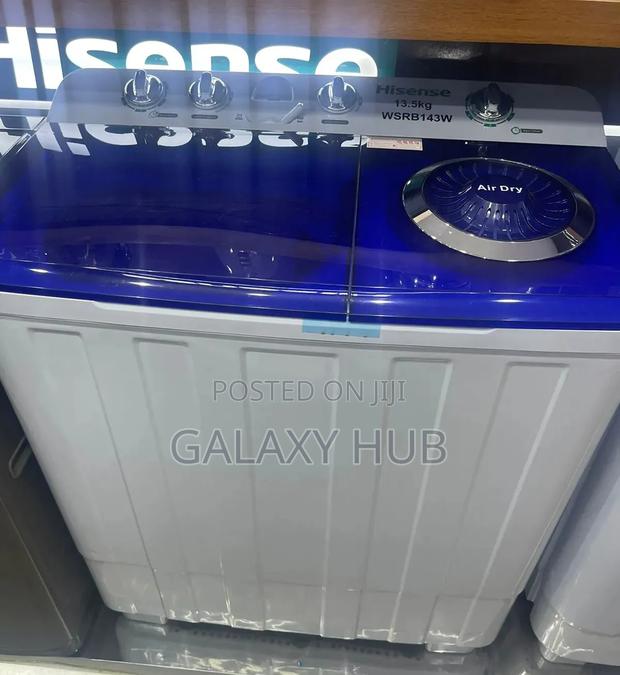 Hisense 13.5kgs Twin Tub Semi Automatic Washing Machine