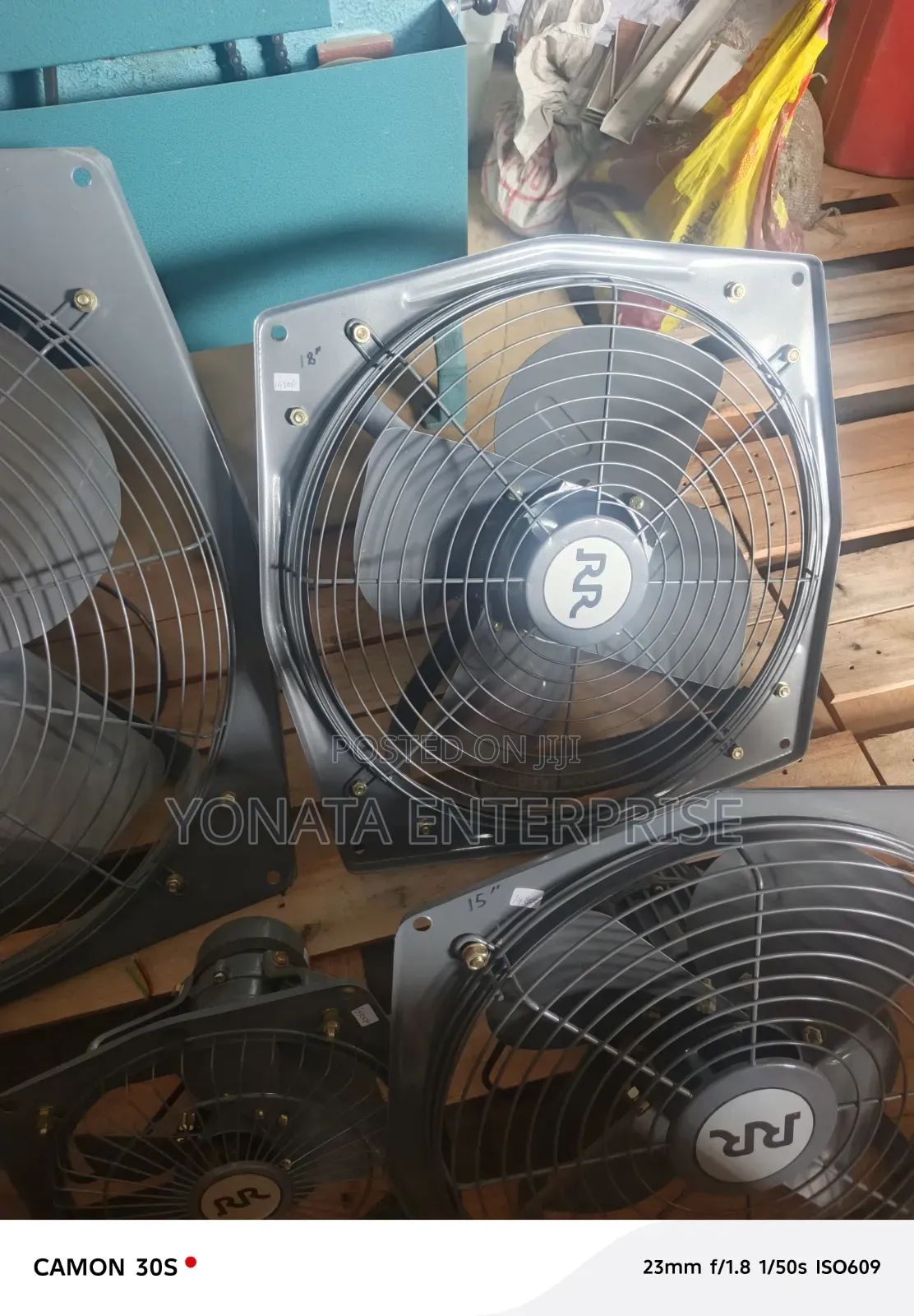 Brand New 15" Metal Exhaust Fan (Heavy Duty)