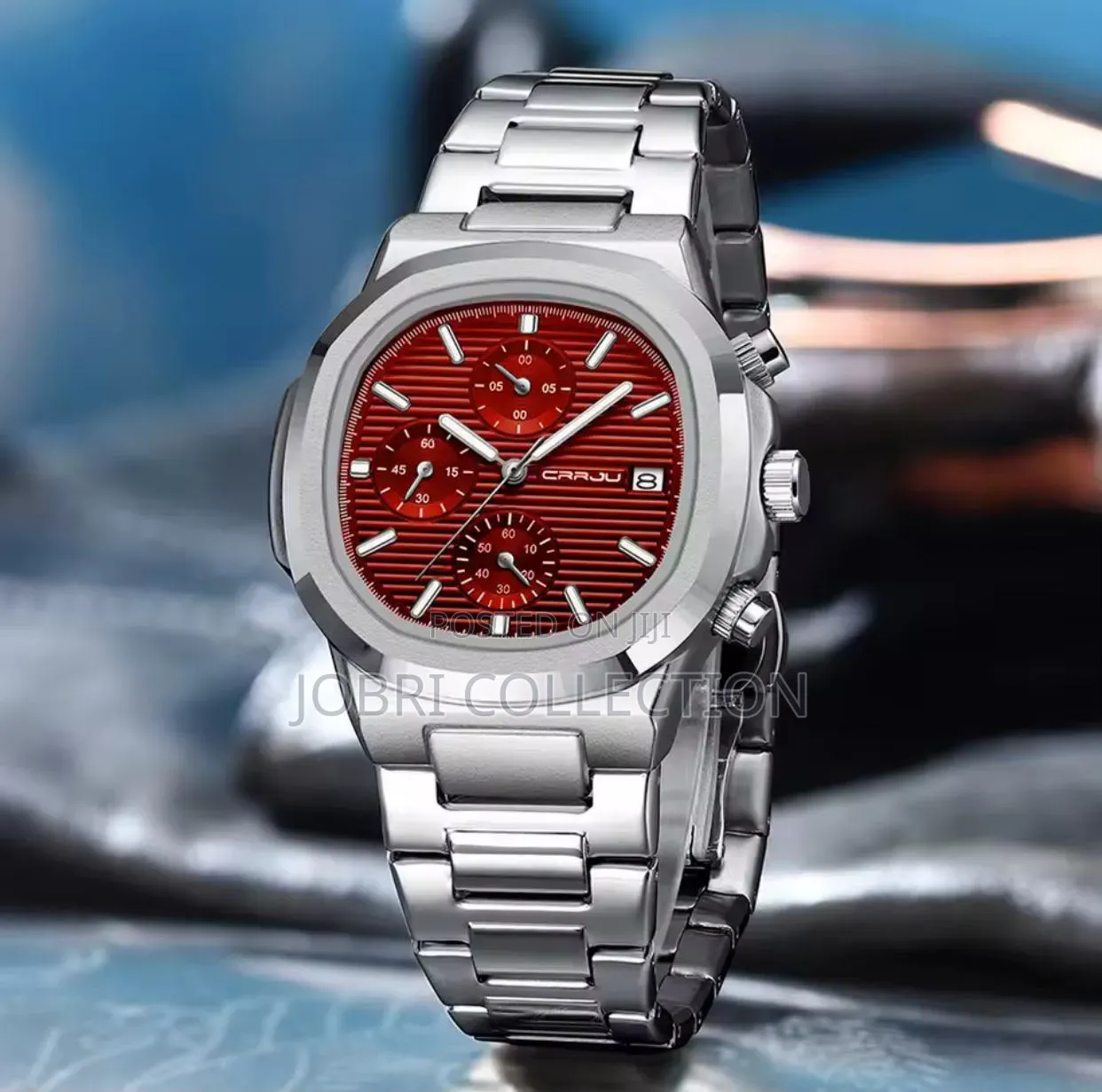Crrju Luminous Gents Chronograph Watch
