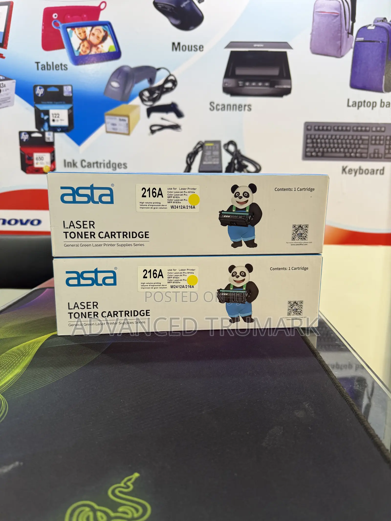 216a Asta Toner (Yellow)