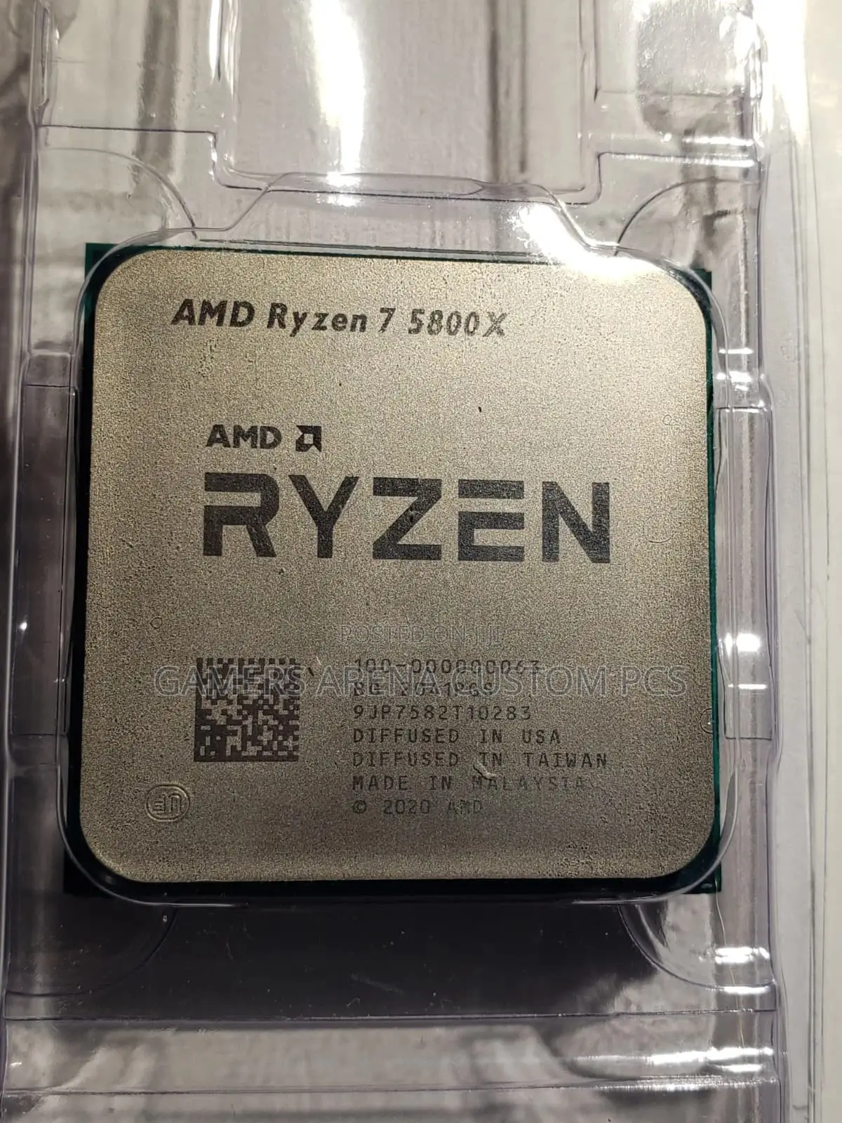 Amd Ryzen 7 5800x 3.8 GHZ Eight-Core Am4 Processor
