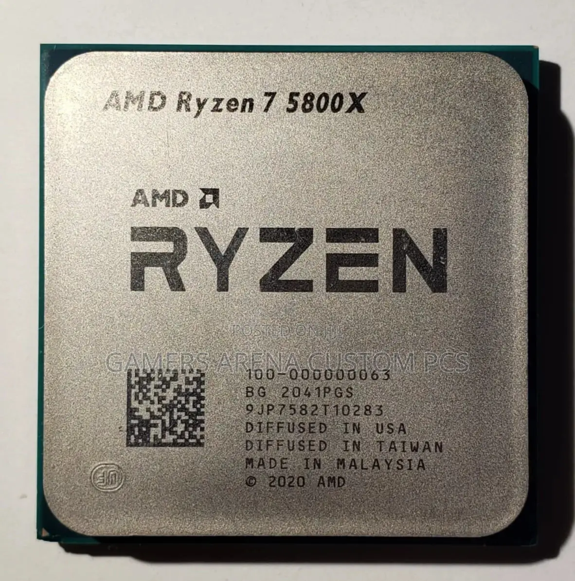 Amd Ryzen 7 5800x 3.8 GHZ Eight-Core Am4 Processor