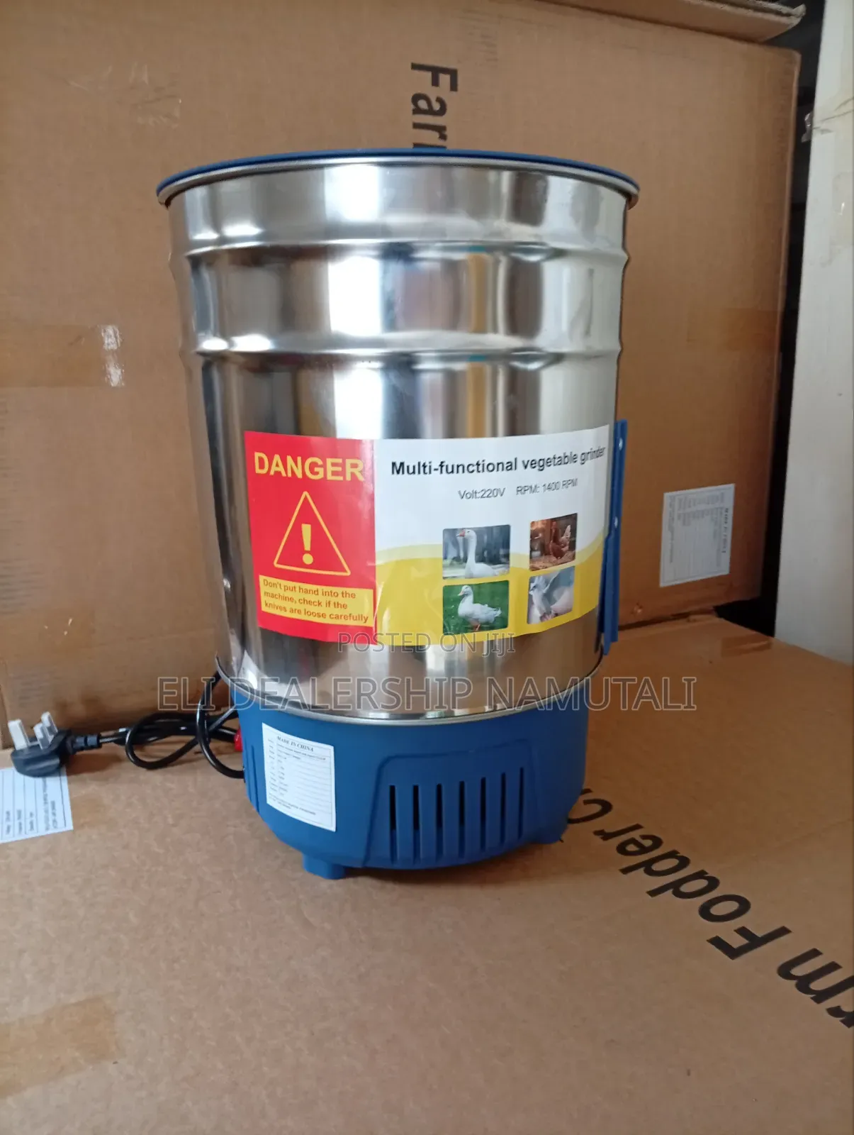 Multi-functional Vegetable Grinder Livestock Feed Chopper 220v