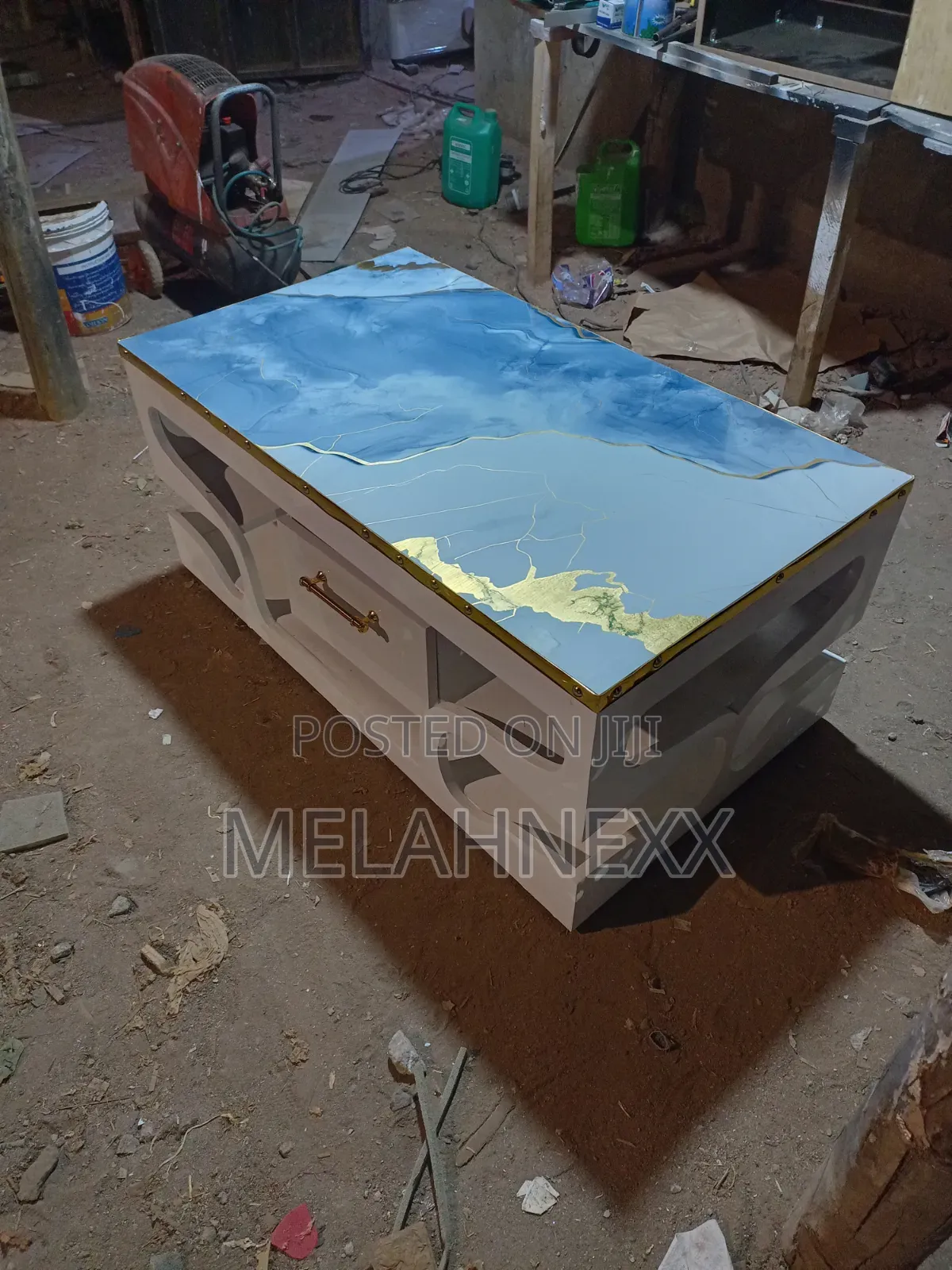 Marble Blue Coffee Table