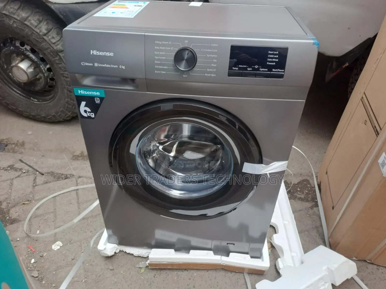 Hisense Front-Load Washing Machine 6kg Washing Capacity