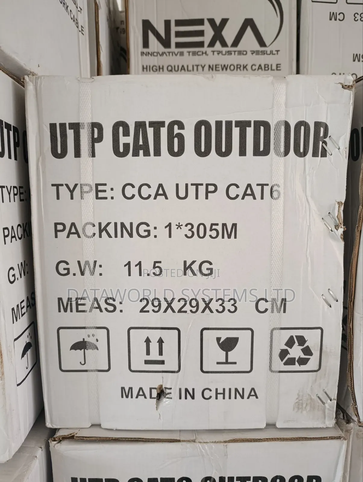 Nexa Utp Cat 6 Outdoor Cca Cable 305m