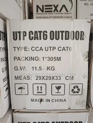 Nexa Utp Cat 6 Outdoor Cca Cable 305m