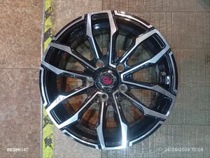 15-Inch 5-Hole M-Forged Style Black Machined Alloy Wheel Rim