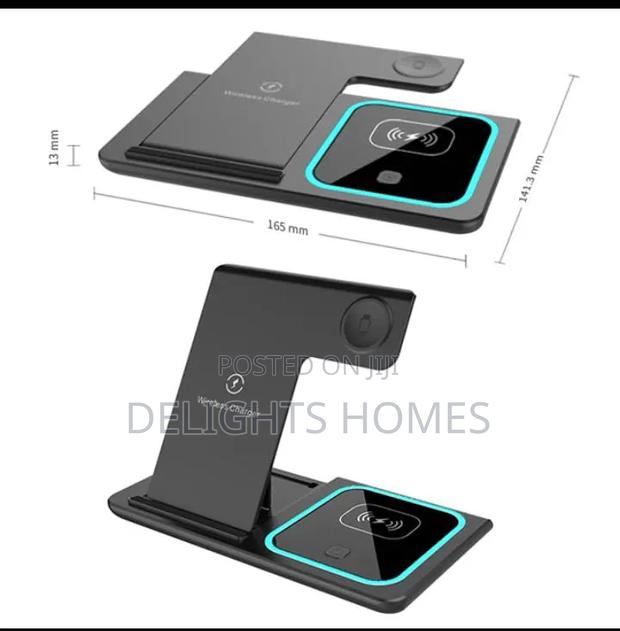 3 in 1 15w Foldable Wireless Charger_sp - thumbnail 2