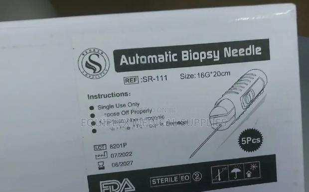 Automatic Biopsy Needle (Gauges 14, 16, and 18)
