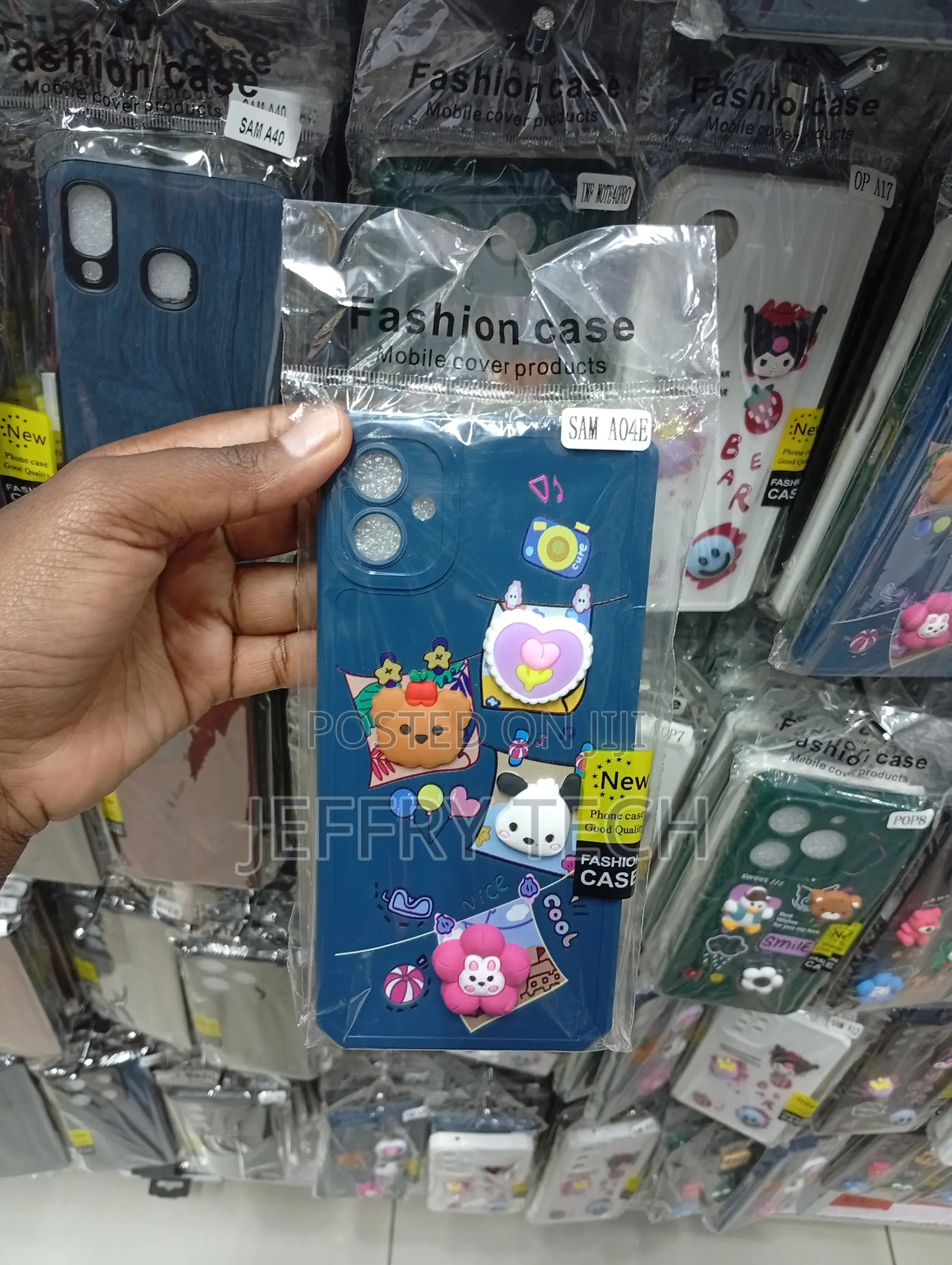 Samsung Galaxy A04e, Dark Blue Silicone Phone Case