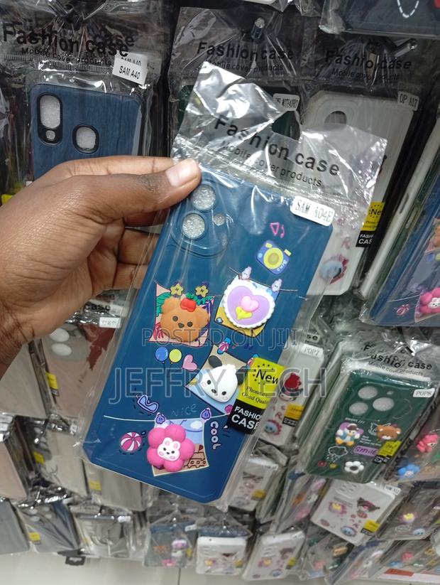 Samsung Galaxy A04e, Dark Blue Silicone Phone Case - thumbnail 2