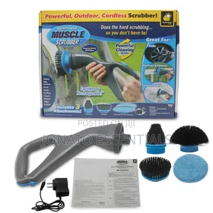 Cordless Electric Cleaning Brush - Hurricane Muscle Scrubber