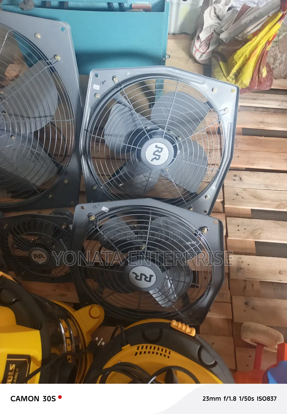Single Phase Heavy Duty 12" Metal Exhaust Fan