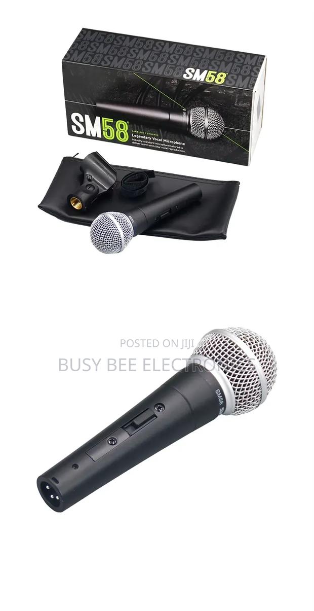 Sm58s Professional Wired Dynamic Microphone - thumbnail 2