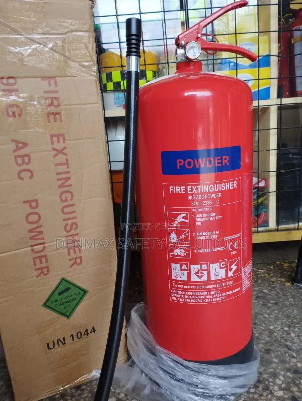 9kg Dry Powder Fire Extinguisher