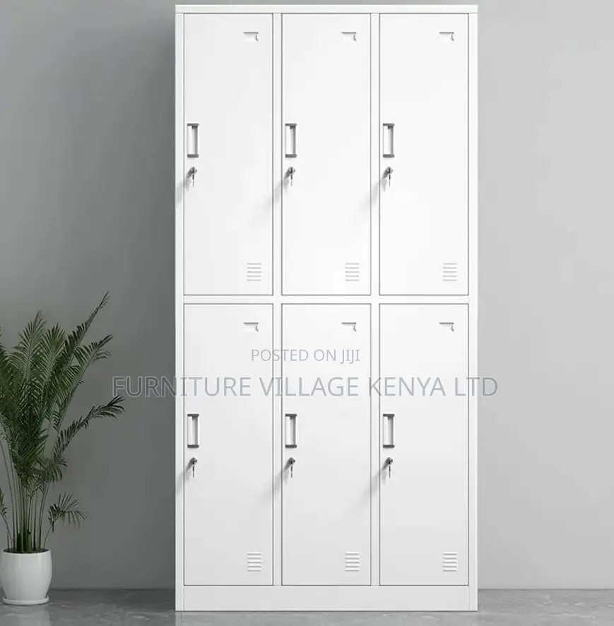 6-Locker Metallic Office Steel Cabinet
