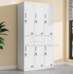 6-Locker Metallic Office Steel Cabinet