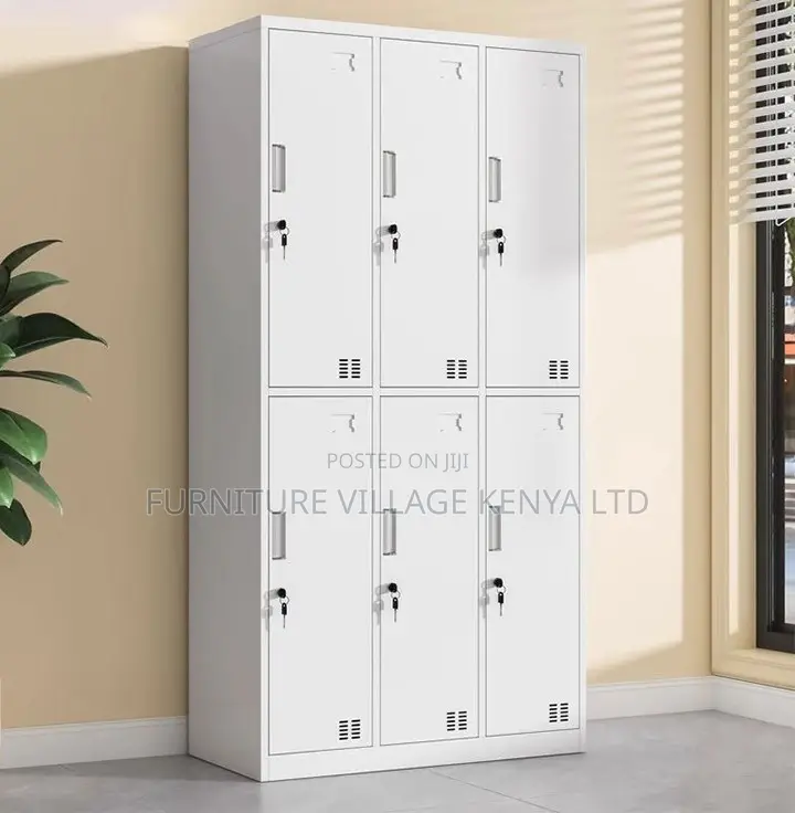 6-Locker Metallic Office Steel Cabinet