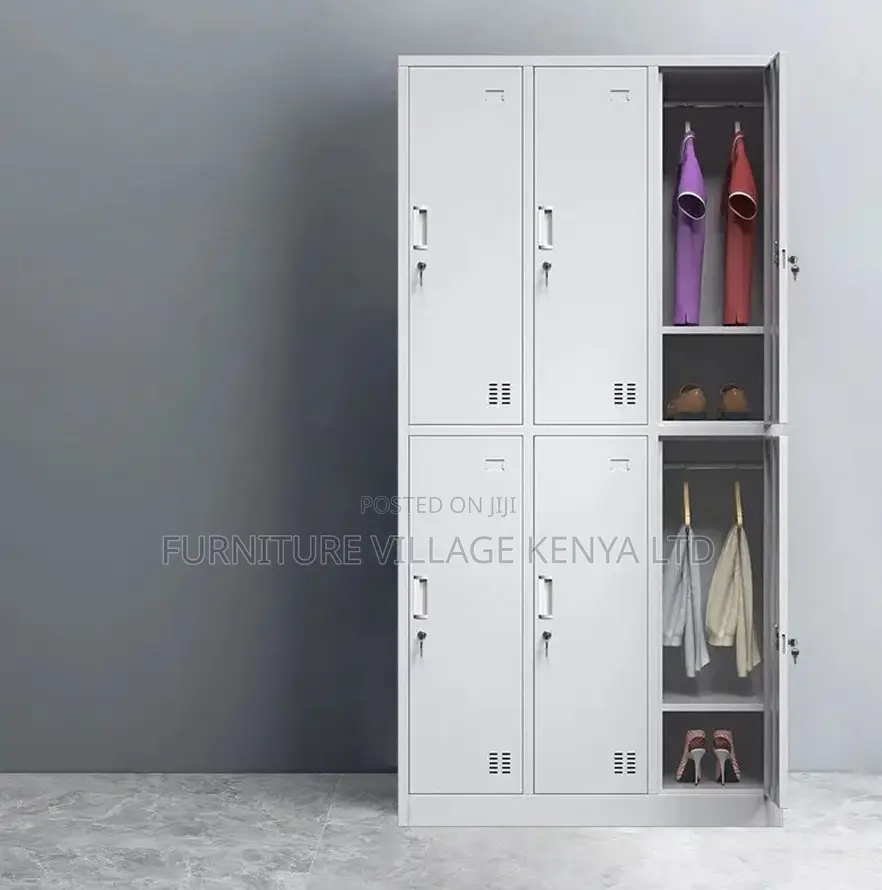 6-Locker Metallic Office Steel Cabinet
