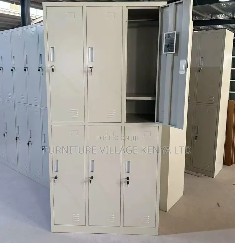 6-Locker Metallic Office Steel Cabinet