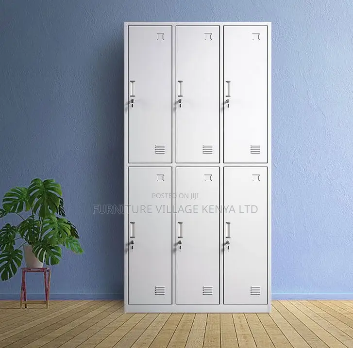 6-Locker Metallic Office Steel Cabinet