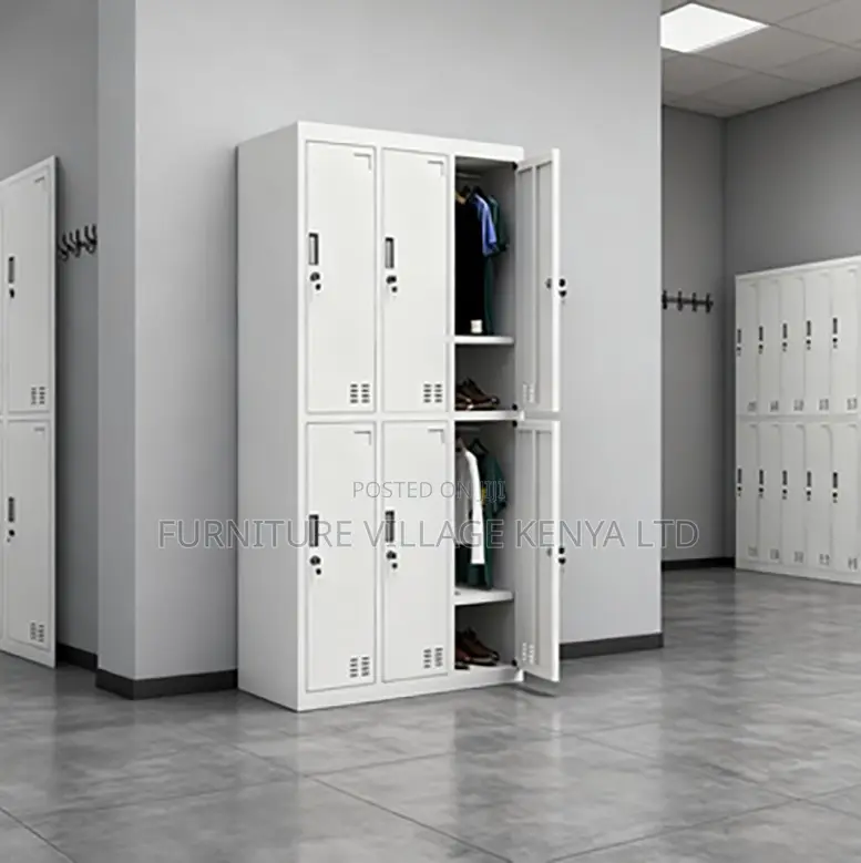 6-Locker Metallic Office Steel Cabinet