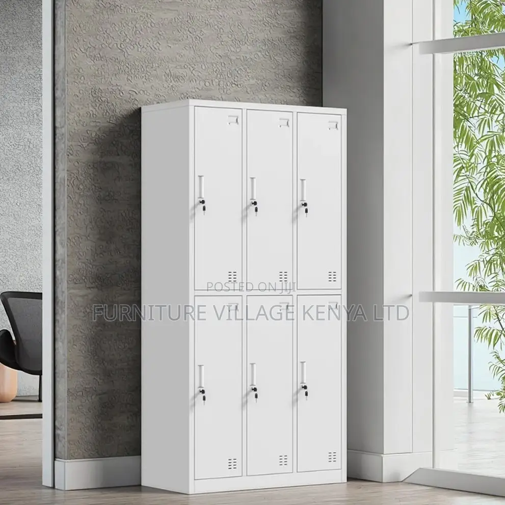 6-Locker Metallic Office Steel Cabinet