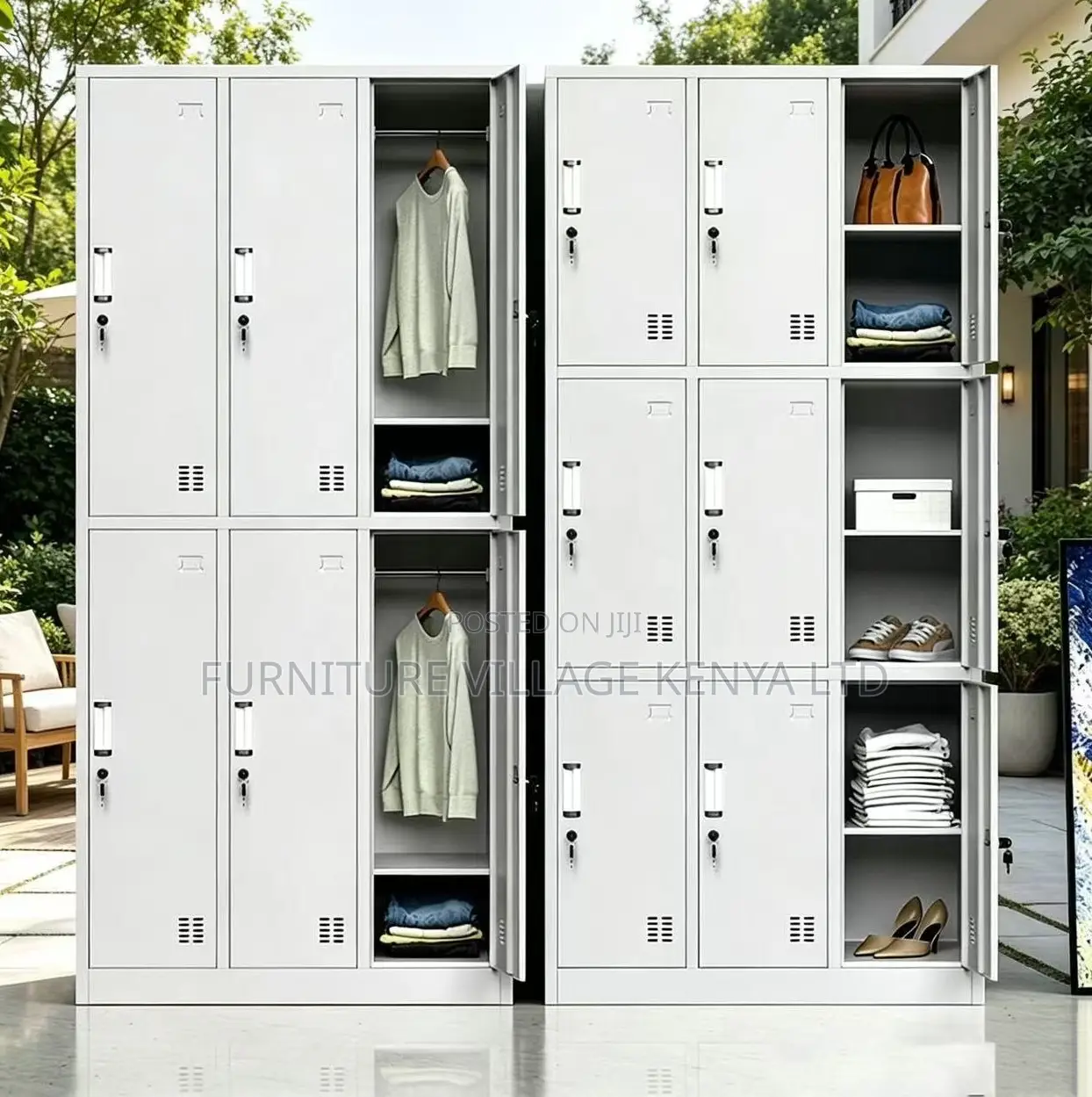 6-Locker Metallic Office Steel Cabinet