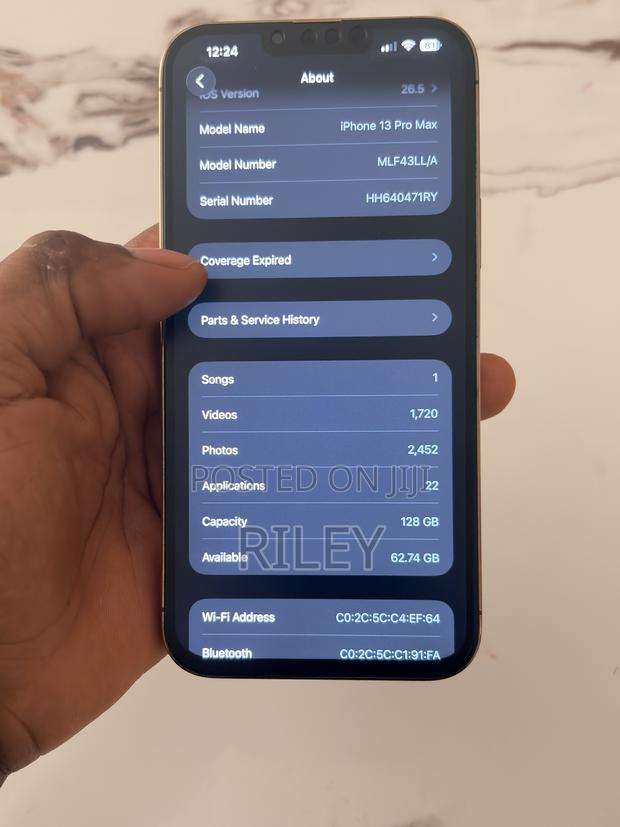 Apple iPhone 13 Pro Max 128 GB Gold - thumbnail 6