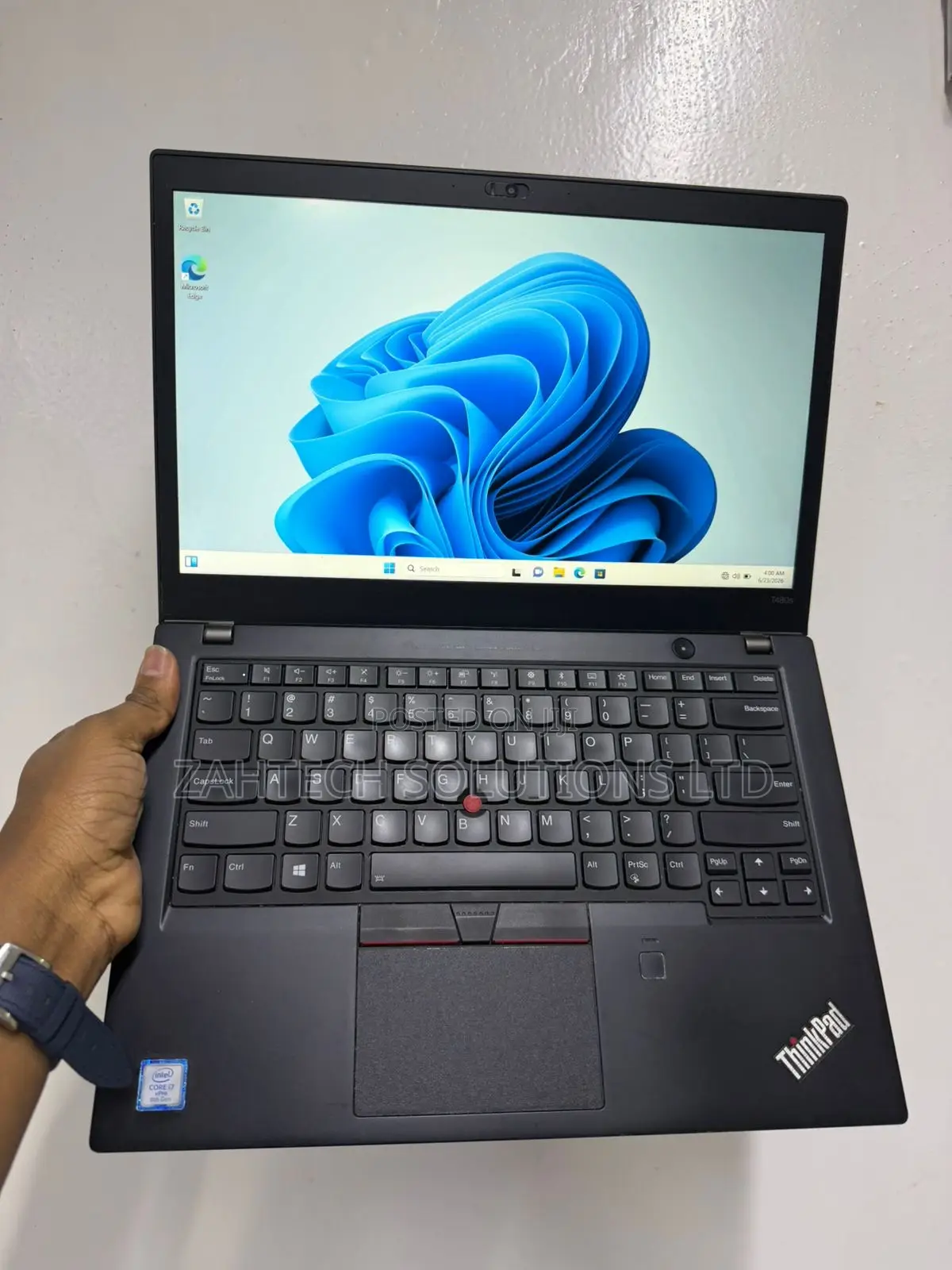 Laptop Lenovo ThinkPad T480s 24GB Intel Core i7 SSD 512GB