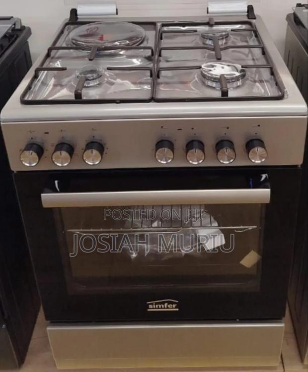 60*60von Simfer 3+1 Standing Cooker With Gas Sensor