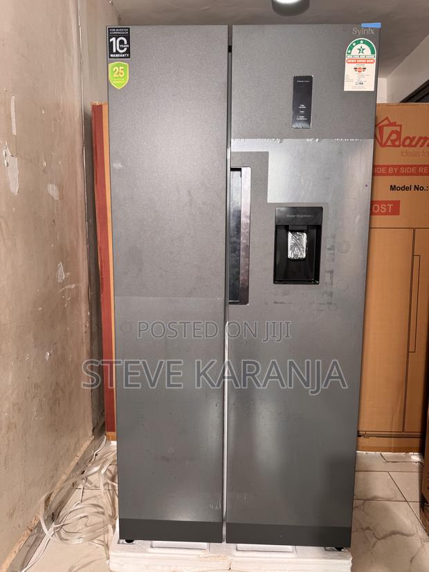 Syinix Side by Side Fridge 444l Total Capacity - thumbnail 2
