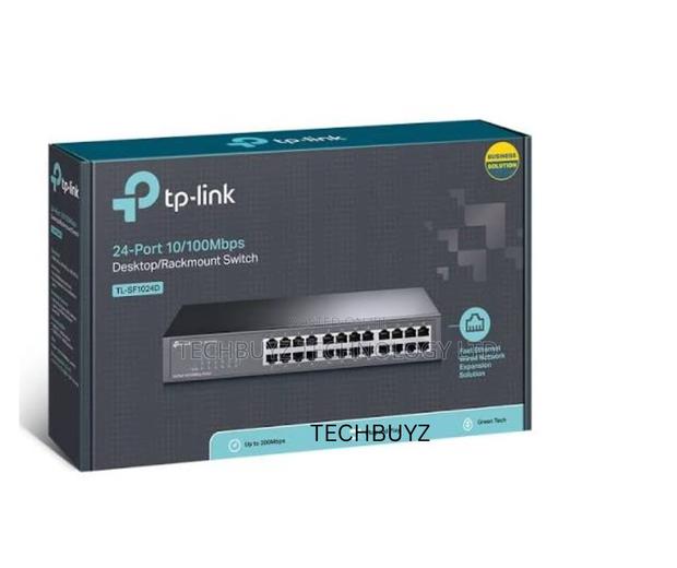 Tp Link 24-Port 100mbps Desktop Switch-Tl-Sf1024d