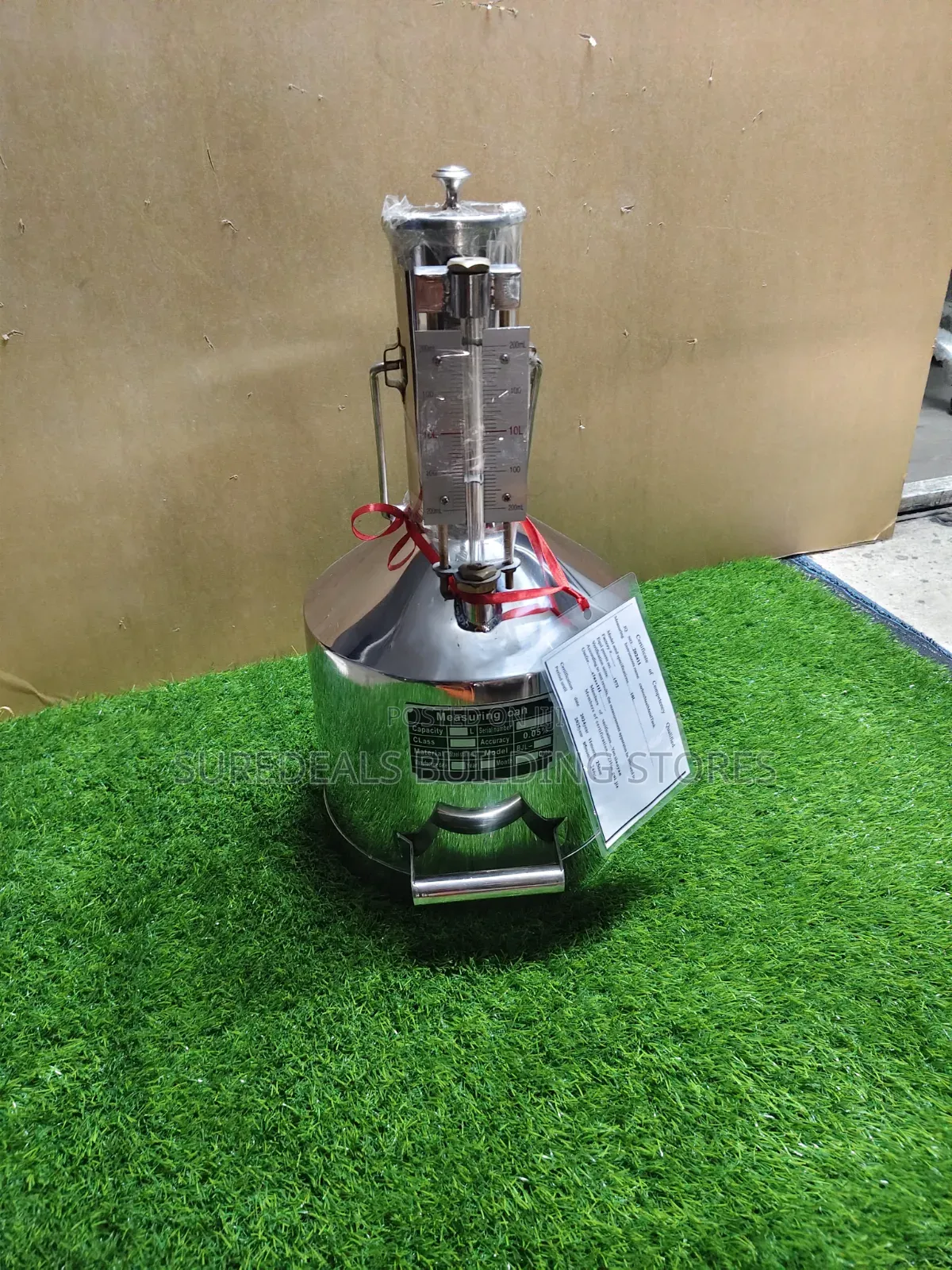 Fuel Calibration Measuring Can "100% Accurate"