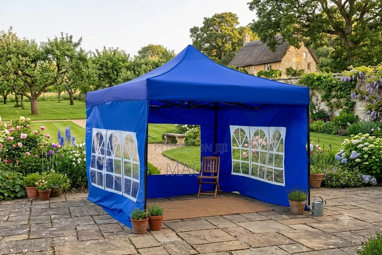 Heavy Duty Waterproof Outdoor Gazebo / Event Tent – Blue