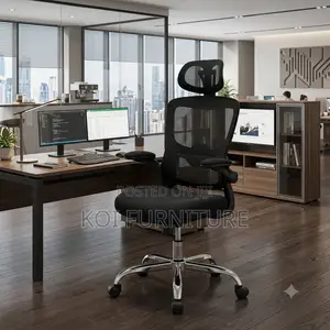 Office Chairs; Orthopedic Mesh Office Chairs With Adjustable Armrest