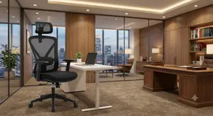 Office Chairs; Orthopedic Mesh Office Chairs With Adjustable Armrest
