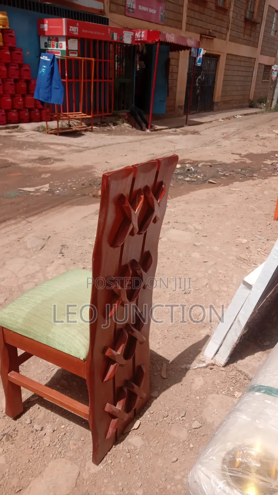 Wooden Cautioned Chair