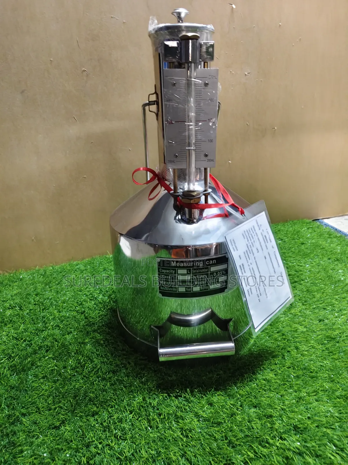 Stainless Steel Fuel Calibration Can