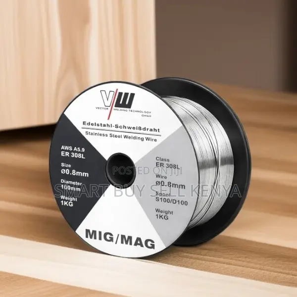Corrosion Resistant 0.8mm 1kg Stainless Gasless Mig Wire
