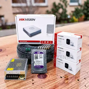 Day and Night Protection 3 Hikvision 1080p CCTV Cameras Complete Kit